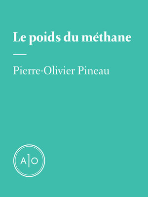 cover image of Le poids du méthane